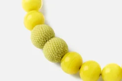 Smycken*Monica Neßeler Halsband Murano Gul