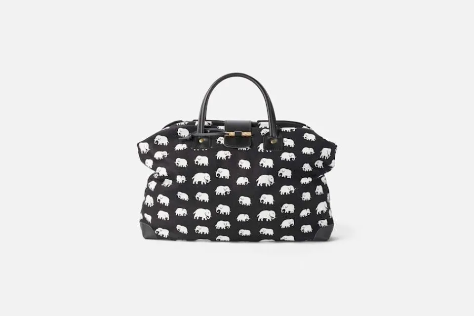 Väskor*Estrid Ericson/Svenskt Tenn Handväska Elefant