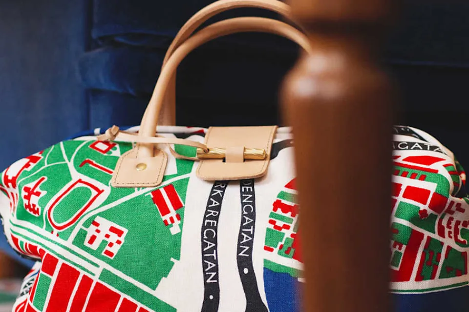 Väskor*Josef Frank/Svenskt Tenn Handväska Svenskt Tenn