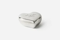 Dekorationsdetaljer|Tenndekorationer*Estrid Ericson Hjärta med Lock Love for Love