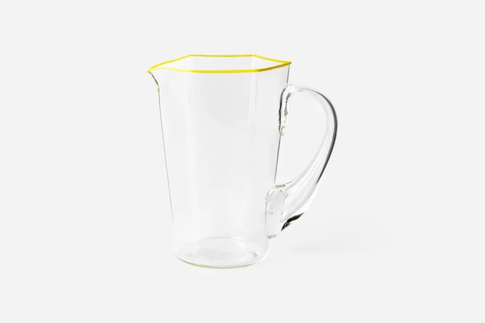 Kannor & Karaffer*Striulli Vetriarte Karaff Hexagon Gul