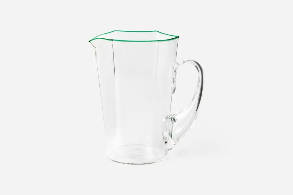 Kannor & Karaffer*Striulli Vetriarte Karaff Hexagon Grön