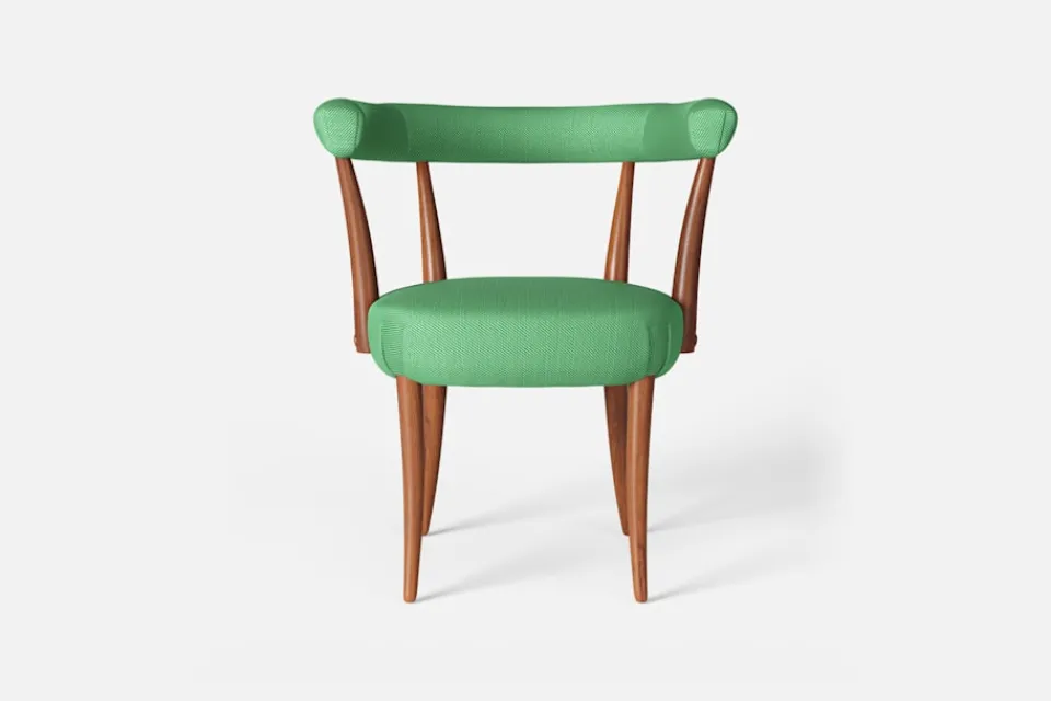 Karmstolar*Josef Frank Karmstol 966 Vägen, Grön