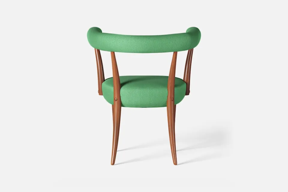 Karmstolar*Josef Frank Karmstol 966 Vägen, Grön