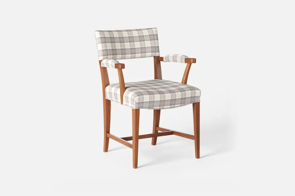 Karmstolar*Josef Frank Karmstol 695 Gripsholmsruta, Grå