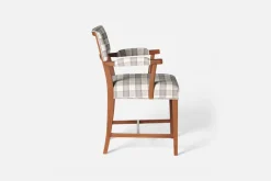 Karmstolar*Josef Frank Karmstol 695 Gripsholmsruta, Grå