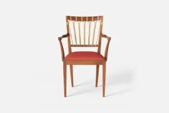 Karmstolar*Josef Frank Karmstol 1165 Mahogny Rotting, Vägen, Orange