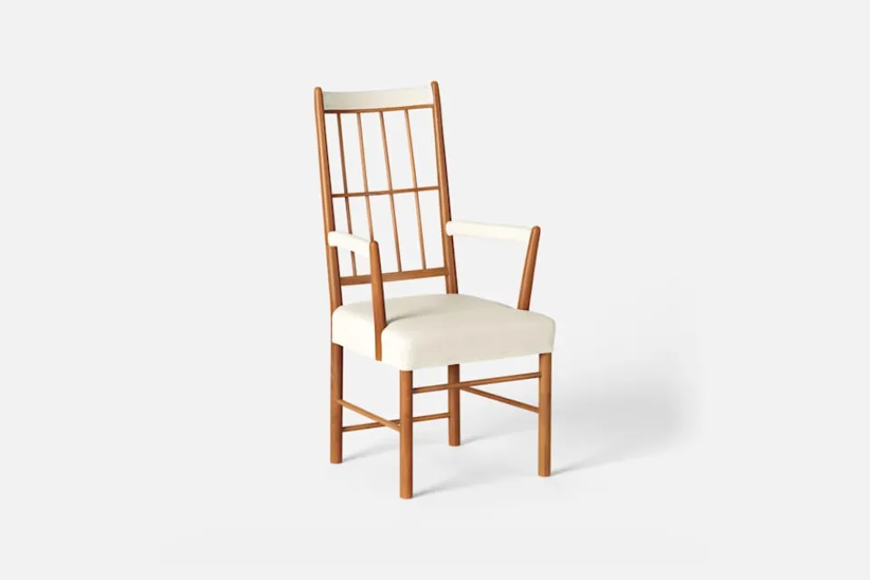 Karmstolar|Matstolar*Josef Frank Karmstol 652 Vägen, Vit