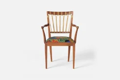 Karmstolar*Josef Frank Karmstol 1165 Mahogny Rotting, Anakreon, Svart