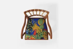 Karmstolar*Josef Frank Karmstol 1165 Mahogny Rotting, Anakreon, Svart