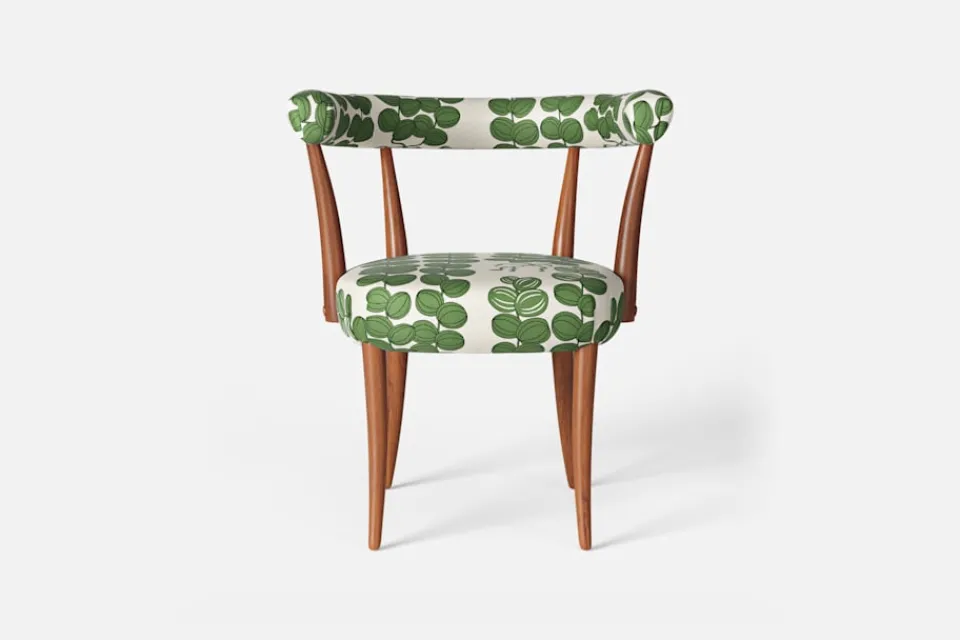 Karmstolar*Josef Frank Karmstol 966 Celotocaulis, Grön