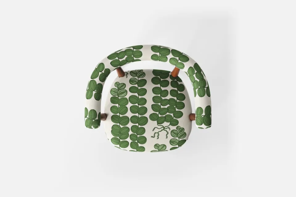 Karmstolar*Josef Frank Karmstol 966 Celotocaulis, Grön