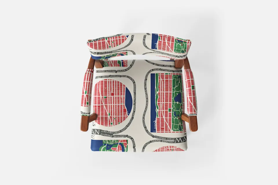 Karmstolar*Josef Frank Karmstol 695 Manhattan, Multi