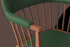 Karmstolar*Josef Frank Karmstol 789 Vägen, Mörkgrön