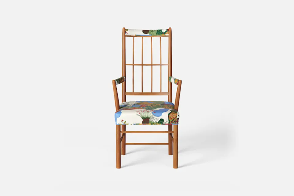 Matstolar|Karmstolar*Josef Frank Karmstol 652 Anakreon, Vit