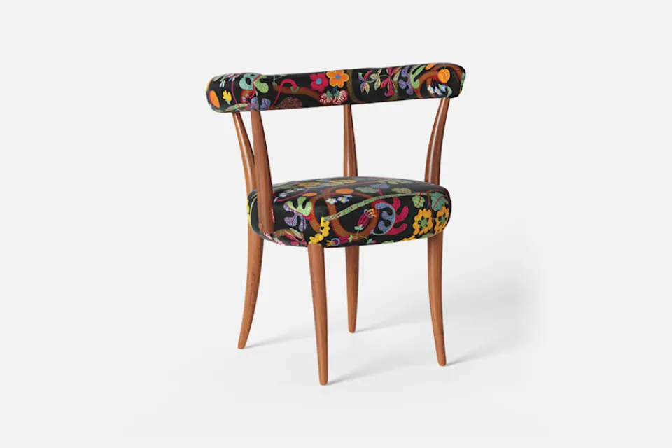 Karmstolar*Josef Frank Karmstol 966 Baranquilla, Svart