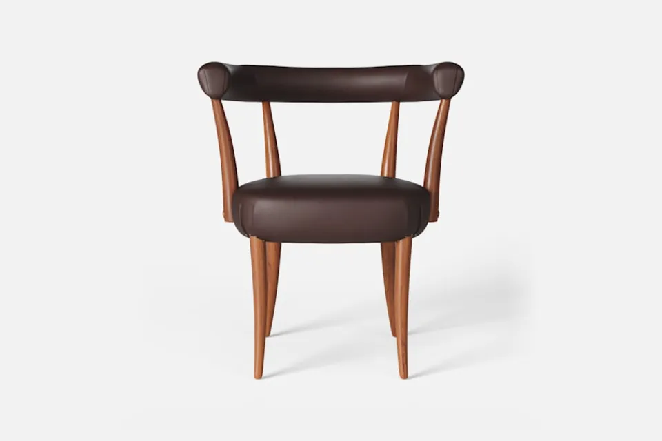 Karmstolar*Josef Frank Karmstol 966 Mörkbrun