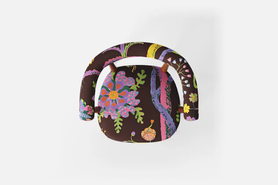 Karmstolar*Josef Frank Karmstol 966 Hawai, Brun