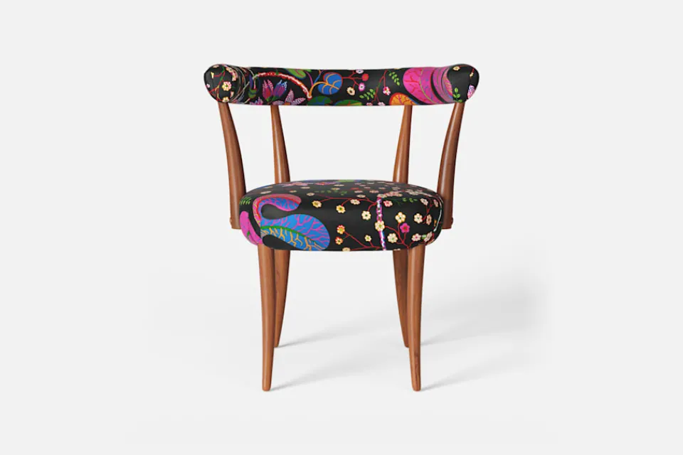 Karmstolar*Josef Frank Karmstol 966 Teheran, Svart