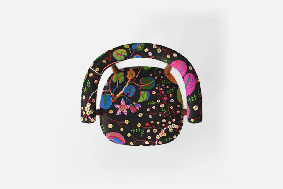 Karmstolar*Josef Frank Karmstol 966 Teheran, Svart