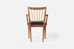 Karmstolar*Josef Frank Karmstol 1165 Mahogny Rotting, Svart