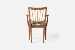 Karmstolar*Josef Frank Karmstol 1165 Mahogny Rotting, Celotocaulis, Grön