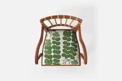 Karmstolar*Josef Frank Karmstol 1165 Mahogny Rotting, Celotocaulis, Grön