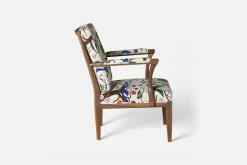 Fåtöljer|Karmstolar*Josef Frank Karmstol 868 Gröna Fåglar, Multi