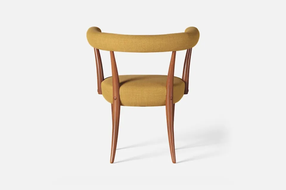 Karmstolar*Josef Frank Karmstol 966 Möbellin, Bärnsten