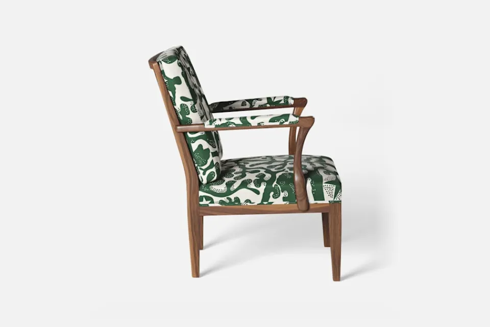 Fåtöljer|Karmstolar*Josef Frank Karmstol 868 Aristidia, Grön