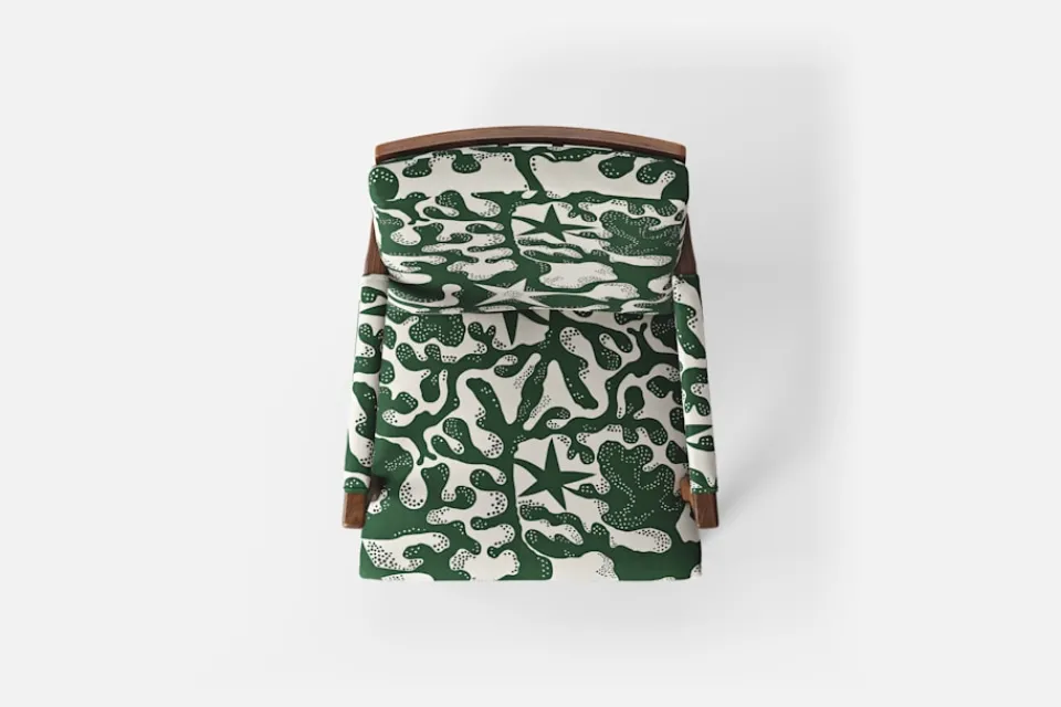 Fåtöljer|Karmstolar*Josef Frank Karmstol 868 Aristidia, Grön