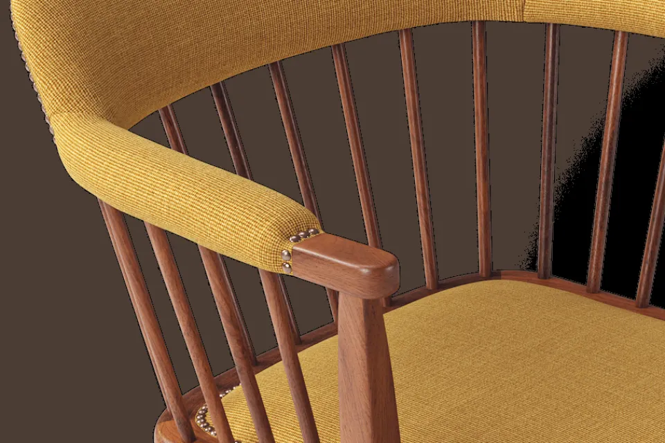 Karmstolar*Josef Frank Karmstol 789 Möbellin, Bärnsten