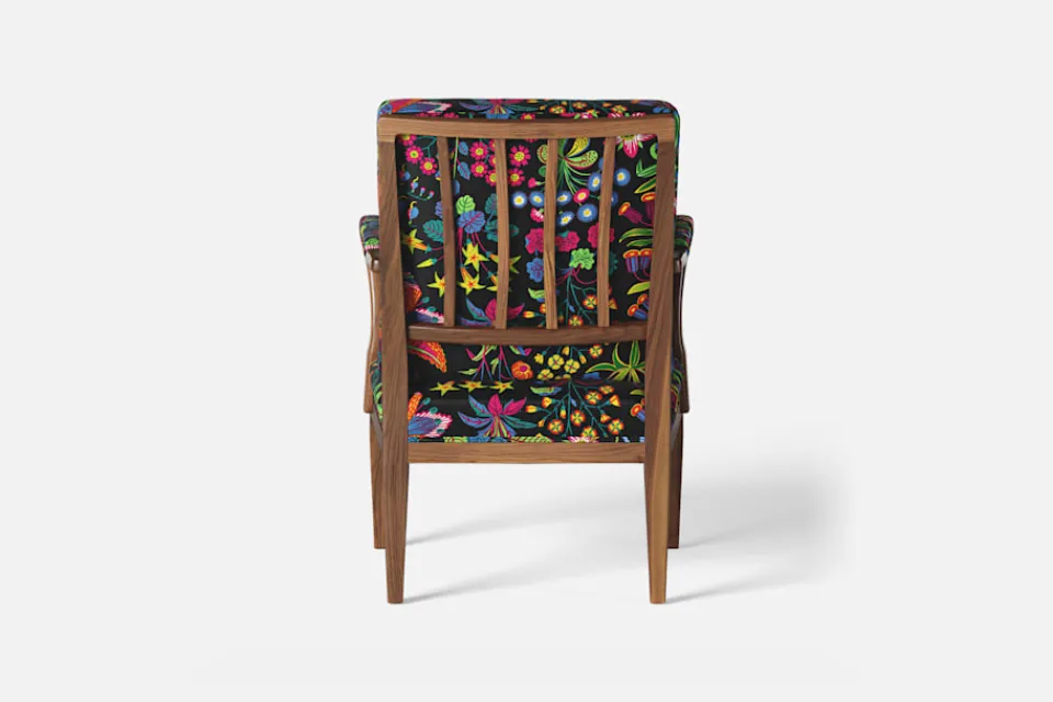 Fåtöljer|Karmstolar*Josef Frank Karmstol 868 Under Ekvatorn, Svart