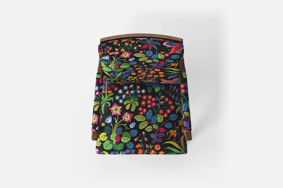 Fåtöljer|Karmstolar*Josef Frank Karmstol 868 Under Ekvatorn, Svart