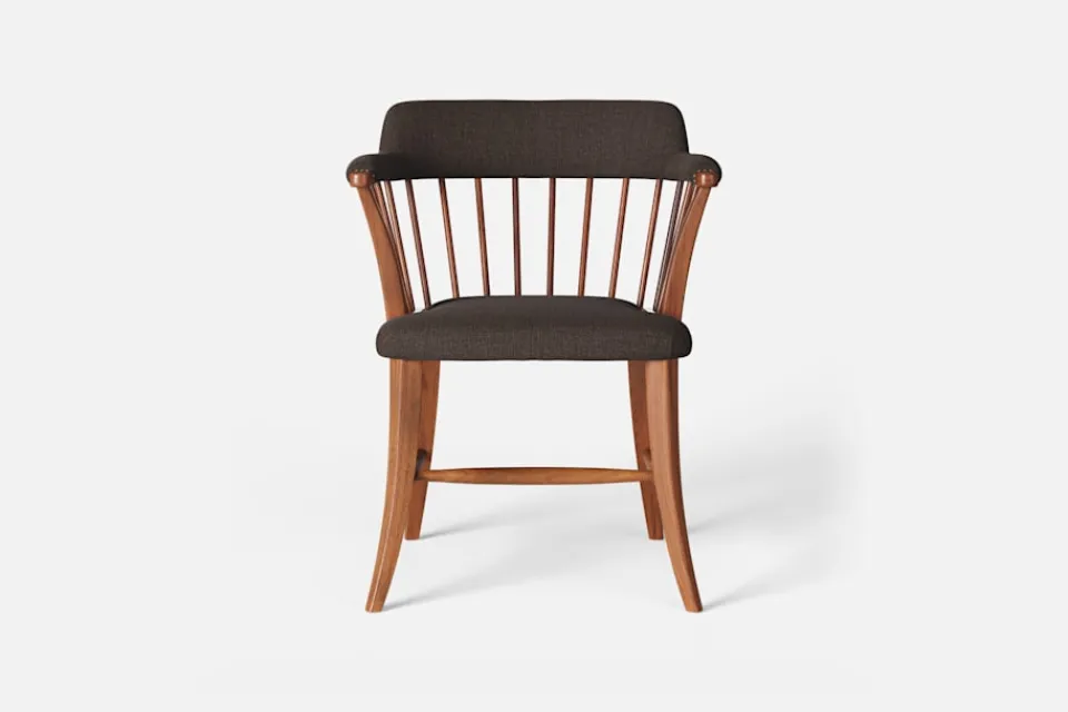 Karmstolar*Josef Frank Karmstol 789 Möbellin, Mörkbrun