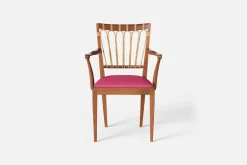 Karmstolar*Josef Frank Karmstol 1165 Mahogny Rotting, Vägen, Cerise