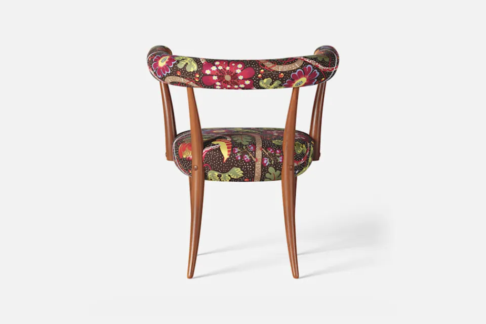 Karmstolar*Josef Frank Karmstol 966 Mirakel, Mörkbrun