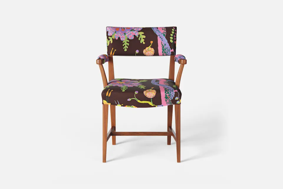 Karmstolar*Josef Frank Karmstol 695 Hawai, Brun