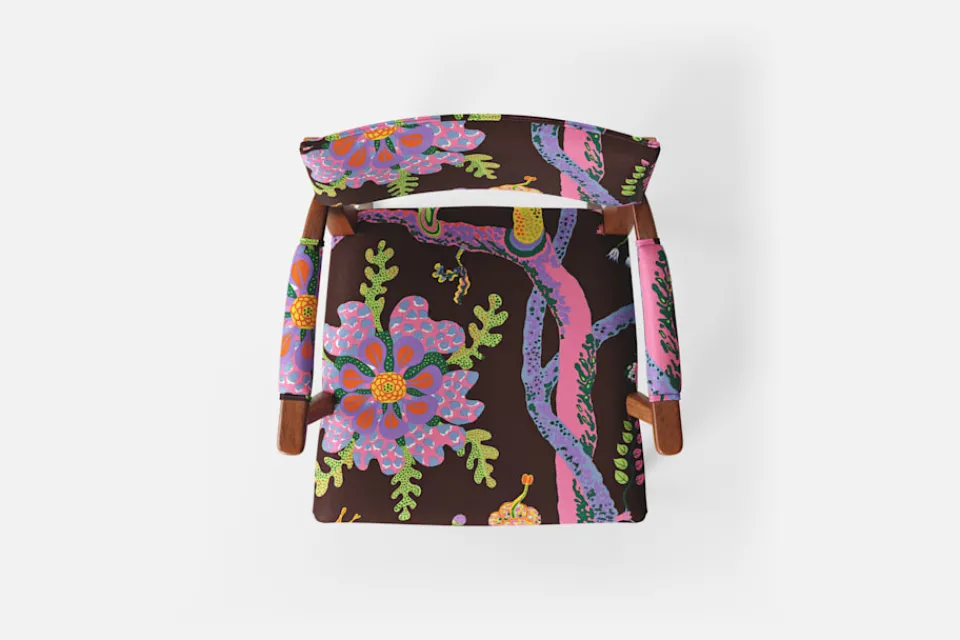 Karmstolar*Josef Frank Karmstol 695 Hawai, Brun