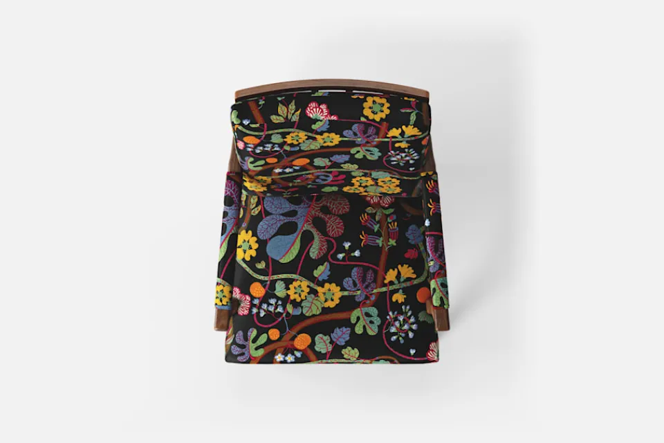 Fåtöljer|Karmstolar*Josef Frank Karmstol 868 Baranquilla, Svart