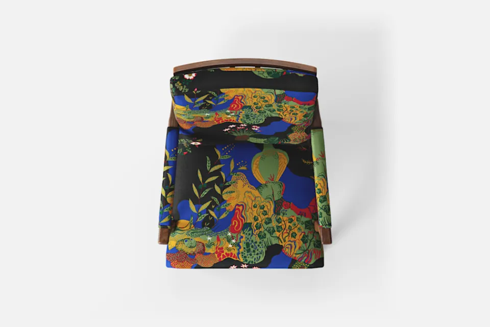 Fåtöljer|Karmstolar*Josef Frank Karmstol 868 Anakreon, Svart