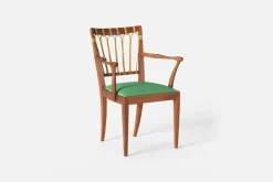 Karmstolar*Josef Frank Karmstol 1165 Mahogny Rotting, Vägen, Grön