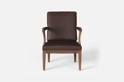 Fåtöljer|Karmstolar*Josef Frank Karmstol 868 Mörkbrun