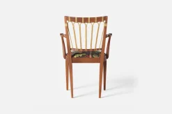 Karmstolar*Josef Frank Karmstol 1165 Mahogny Rotting, Mirakel, Mörkbrun