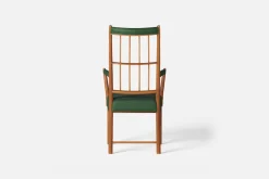 Karmstolar|Matstolar*Josef Frank Karmstol 652 Vägen, Mörkgrön