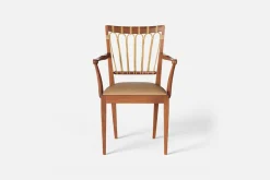 Karmstolar*Josef Frank Karmstol 1165 Mahogny Rotting, Beige