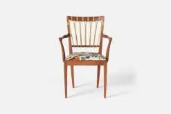 Karmstolar*Josef Frank Karmstol 1165 Mahogny Rotting, Baranquilla, Vit