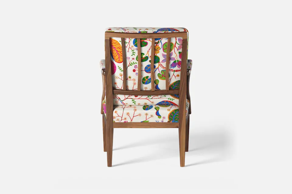 Fåtöljer|Karmstolar*Josef Frank Karmstol 868 Teheran, Vit