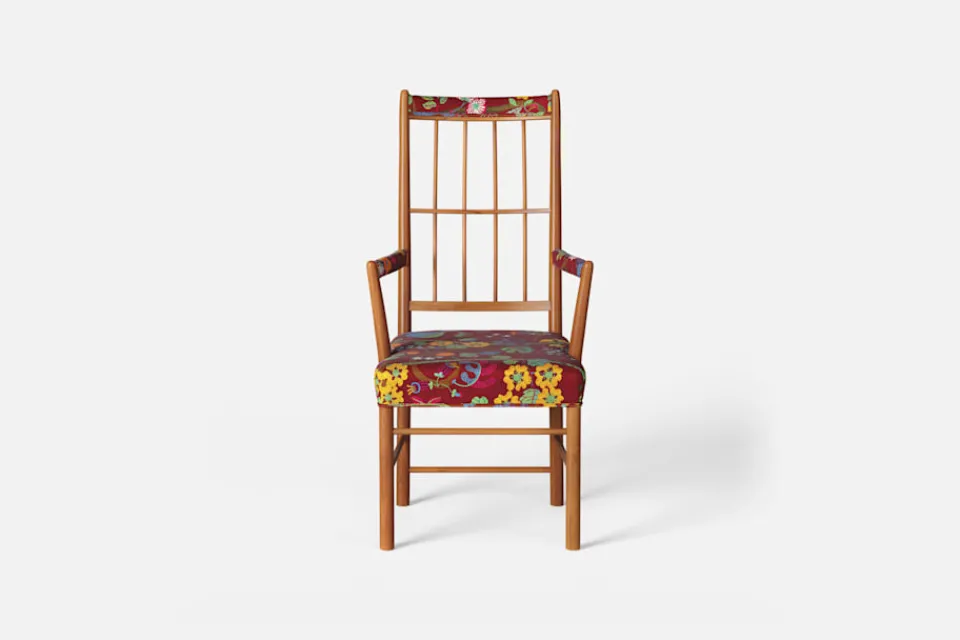 Matstolar|Karmstolar*Josef Frank Karmstol 652 Baranquilla, Vinröd