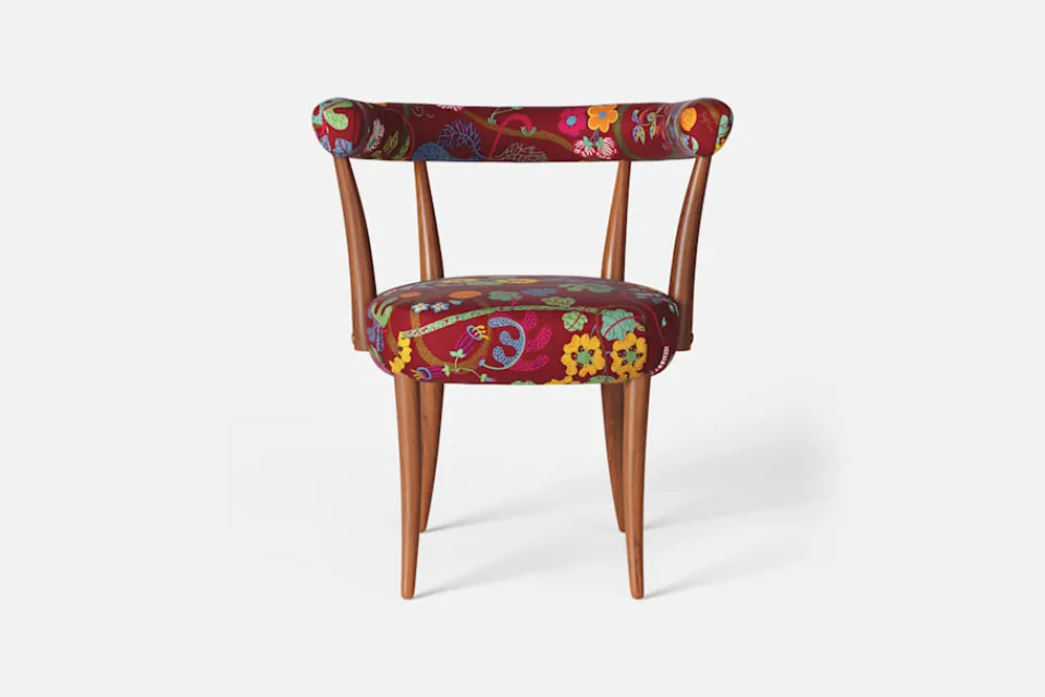 Karmstolar*Josef Frank Karmstol 966 Baranquilla, Vinröd